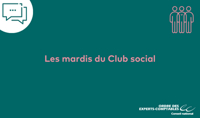 Actualité sociale - Les mardis du Club social -  21 mars 2023