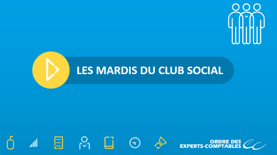 Visuel " Actualité sociale de mars 2026"